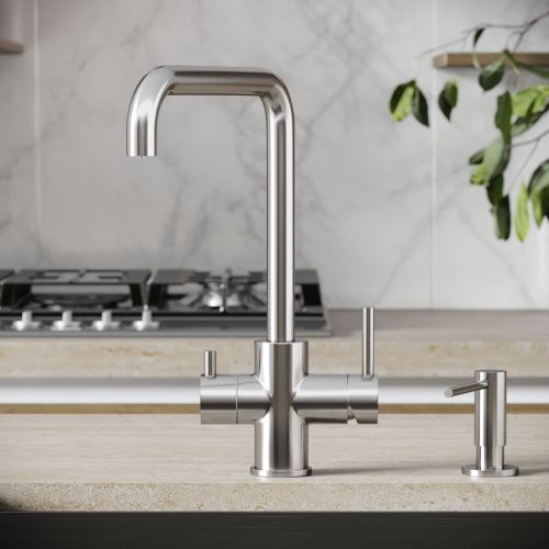 Смеситель для кухни Sancos Vela SC4013BN на мойку никель - фото 4