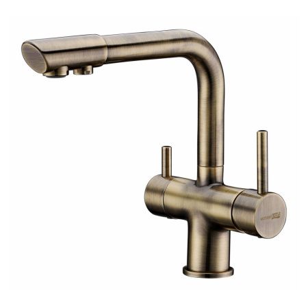 Смеситель для кухни Wasserkraft Кухонные смесители A8037 на мойку бронза