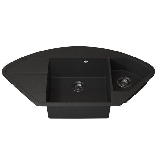 Кухонная мойка Uperwood Quartz Premium UPD-06 3910202123 100х50 цвет черный поверхность матовая