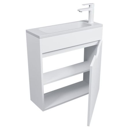Тумба под раковину Uperwood Modul 2930205362 60х20 подвесная цвет белый