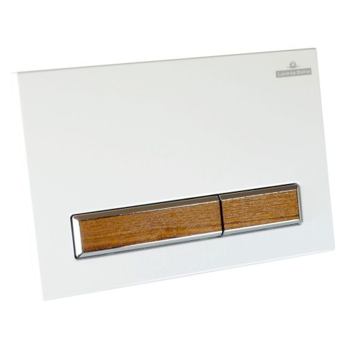 Клавиша смыва механическая Lavinia Boho RelFix 38050603 цвет белый/коричневый - фото 2