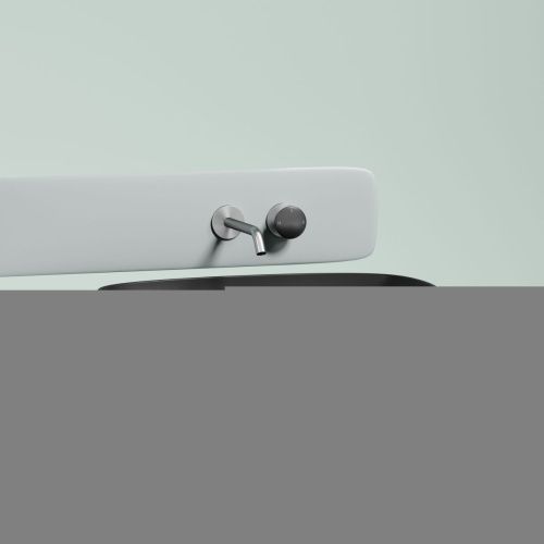 Раковина из сантехнического фарфора Ceramica Nova ELEMENT CN6049MB 60х40 накладная цвет черный без отверстий под смеситель - фото 5