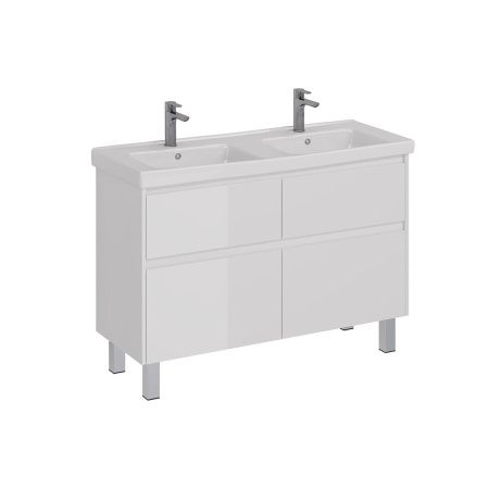 Тумба под раковину LeMark Combi LM03C125T 120х40 напольная цвет белый