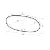Зеркало с подсветкой Wellsee 7 Rays' Spectrum 172202060 120х60 подвесное