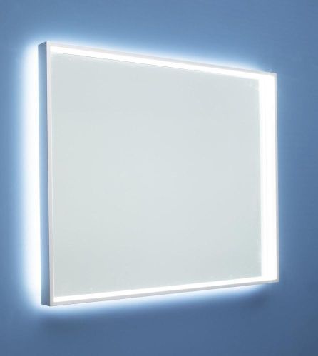 Зеркало с подсветкой De Aqua Алюминиум 00261697 100х80 подвесное - фото 3