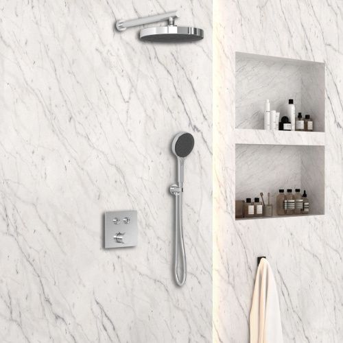 Душевая система Vincea VSFW-4I212CH встраиваемая в стену цвет хром