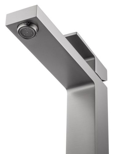 Смеситель для раковины Wonzon & Woghand Cube WW-88239016-BGM на столешницу серый - фото 3