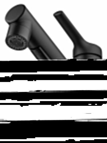 Смеситель Wonzon & Woghand WW-A40862-MB на раковину черный - фото 4