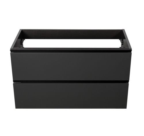 Тумба под раковину Visobath Granada 87527/87605 100х50 подвесная цвет серый - фото 3