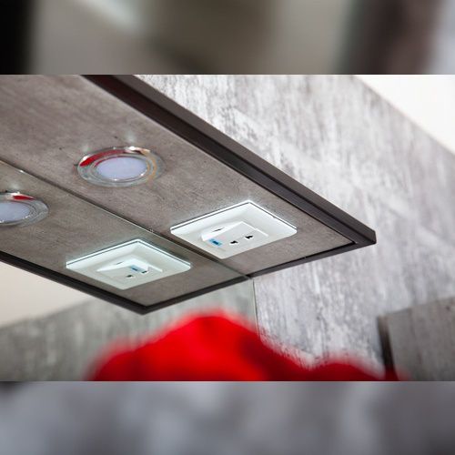 Зеркало с подсветкой Бриклаер Лофт 4627125413339 60х70 подвесное - фото 4