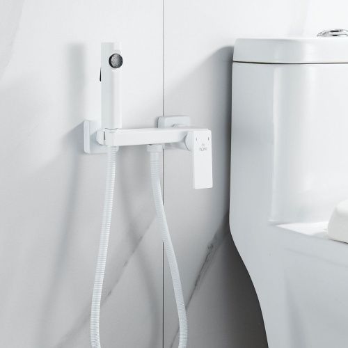 Гигиенический душ со смесителем Rose R1805C-1 белый - фото 5