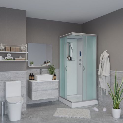 Душевая кабина Niagara Classic 11011423P 90х90 квадратная с крышей ориентация универсальная - фото 3