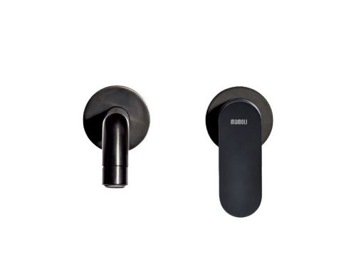 Смеситель для раковины Mamoli Sadler 46070000602K настенный черный