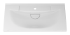 Раковина мебельная из искусственного камня Misty EVVA 80 Р-Евв14080-Д 80х40 накладная цвет белый