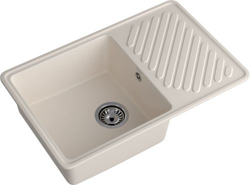 Кухонная мойка Granfest Quarz 52 белый 75х50 цвет белый поверхность матовая - фото 2