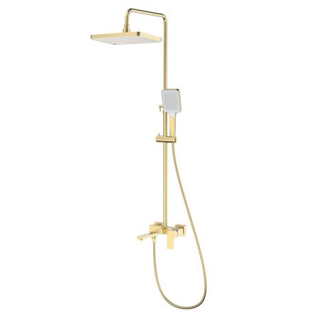 Душевая стойка Splenka S01.24.03 настенная цвет золото