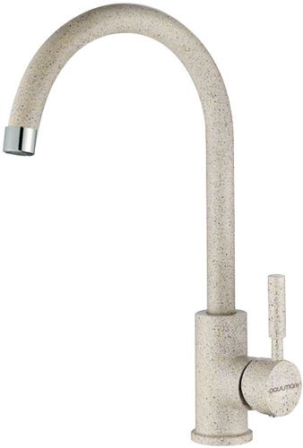 Смеситель для кухни Paulmark HOLSTEIN Ho212063-302 на мойку бежевый