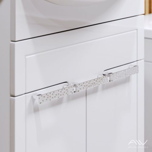 Тумба с раковиной Alavann Vittoria ALV1013000 60х50 напольная цвет белый - фото 5