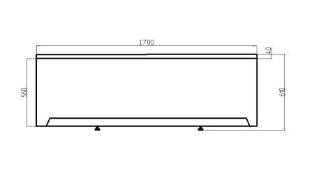 Экран для ванны Aquatek EKR-F0000067