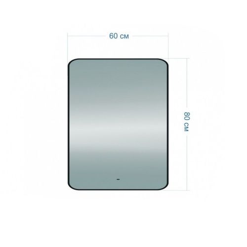 Зеркало с подсветкой Maretti Florenza FL146080P14EL 60х80 подвесное - фото 3