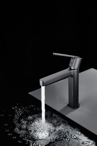 Смеситель AltroBagno Unione AltroBagnoUnione0136MB на раковину черный - фото 2