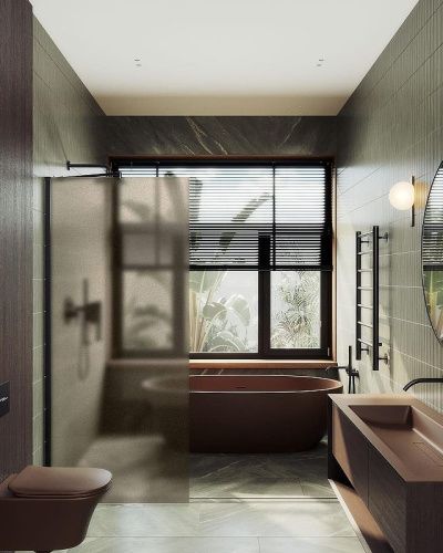 Душевая перегородка Maybah Glass MGD-1354-6ш 100х195 стекло тонированное профиль черный - фото 2