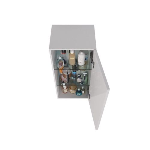 Шкаф LeMark Veon LM01V35PL 40х90 подвесной цвет белый - фото 4