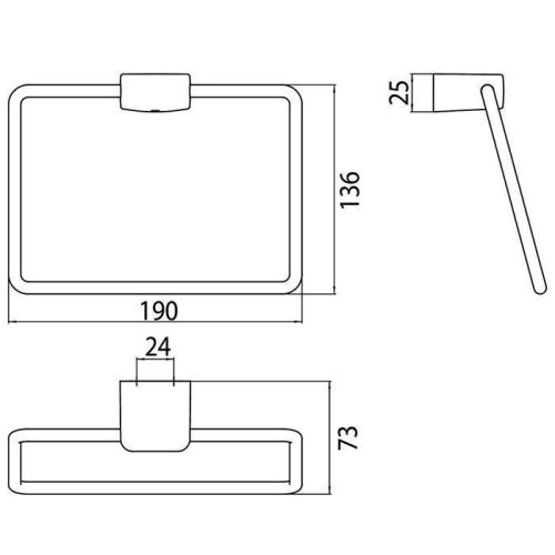 Полотенцедержатель Emco Trend 0255 001 00 - фото 2
