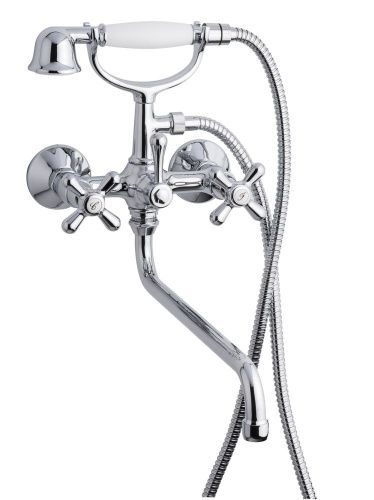 Смеситель для ванны Emmevi Deco Classic 12011СМ25/CO настенный хром/золото