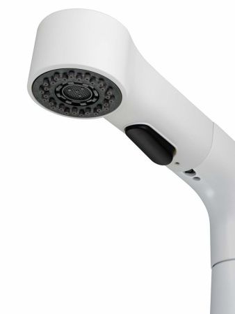 Смеситель Wonzon & Woghand WW-121B108-MW на раковину белый