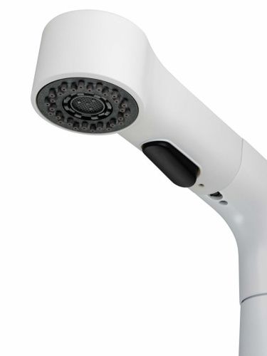 Смеситель Wonzon & Woghand WW-121B108-MW на раковину белый - фото 4