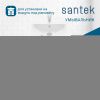 Раковина из сантехнического фарфора Santek Тигода WH302128 50х40 накладная цвет белый