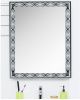 Зеркало с подсветкой De Aqua Тренд TRN 402 070 70х80 подвесное
