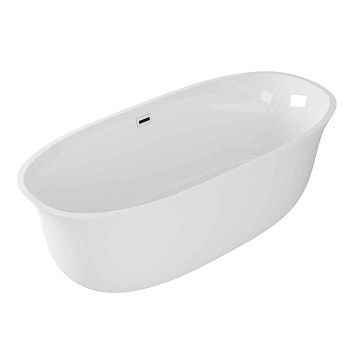 Ванна акриловая Grossman Galaxy GR-1201 170х75 отдельностоящая овальная с каркасом