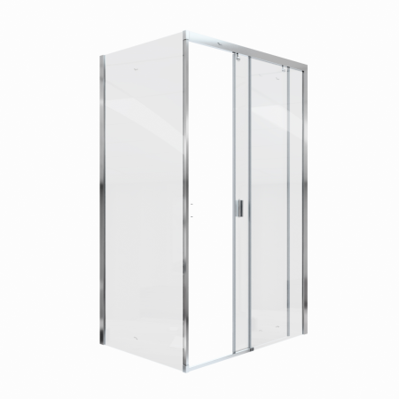 Душевой уголок Cerutti SPA MARBELLA 120 R 120х80 стекло прозрачное профиль хром без поддона