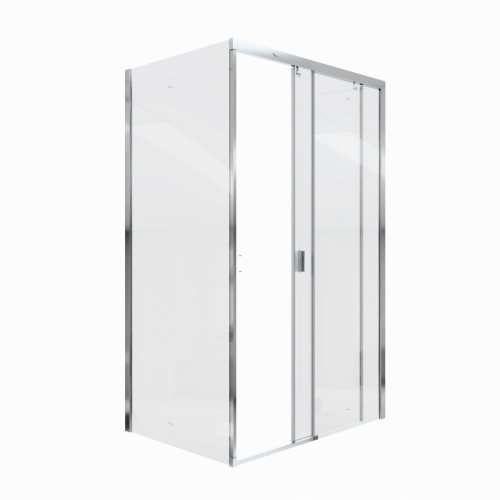 Душевой уголок Cerutti SPA MARBELLA 120 R 120х80 стекло прозрачное профиль хром без поддона - фото 3