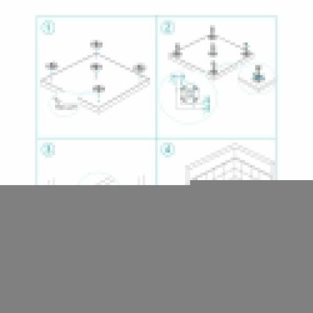 Душевой поддон RGW Stone Tray 16152810-02 100х80 искусственный камень серый без ножек
