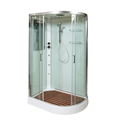 Душевая кабина AvaCan A102LGM 120х80 асимметричная с крышей ориентация левая - фото 2