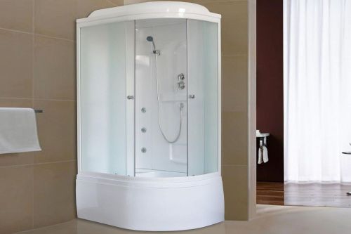 Душевая кабина Royal Bath ВК RB8120BK2-M-L 120х80 асимметричная с крышей ориентация левая - фото 2
