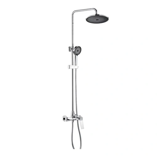 Душевая стойка Shevanik S8436 настенная цвет хром - фото 2