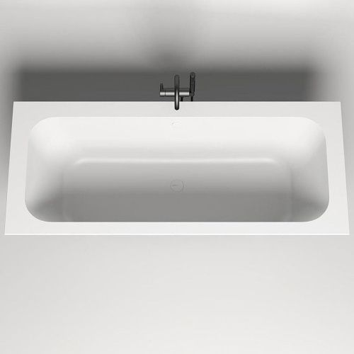 Ванна из искусственного камня Salini ORLANDA 103221M 190х80 встраиваемая прямоугольная с ножками - фото 3