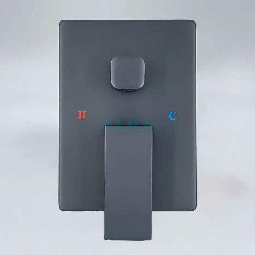 Душевая система ALMAes Leine TVZ-0810 встраиваемая в стену цвет черный - фото 4