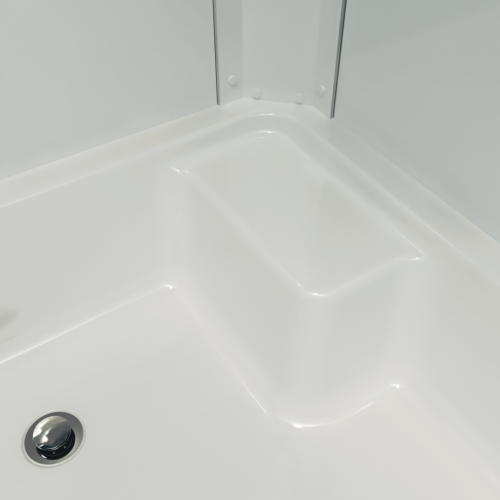 Душевая кабина Тритон Коралл-Лайт Щ0000068947 120х80 четверть круга с крышей ориентация левая - фото 2