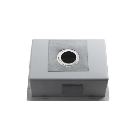 Кухонная мойка Melana ProfLine MLN-R5040H 50х40 цвет серый поверхность матовая