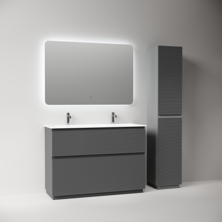 Тумба под раковину Sancos FOLK Floor FL120FGS 120х40 напольная цвет серый