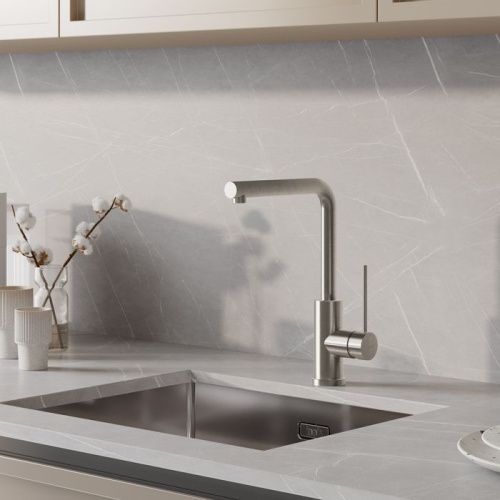 Смеситель для кухни IDDIS Rule RULSTL0i05 на мойку сталь - фото 2