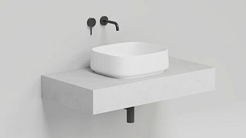 Раковина из искусственного камня S-Sense Salini ORIENTE 1109102MF 50х40 накладная цвет мультиколор