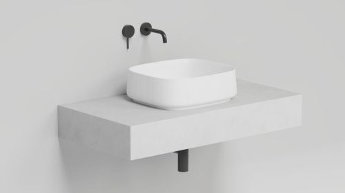 Раковина из искусственного камня S-Sense Salini ORIENTE 1109102MF 50х40 накладная цвет мультиколор