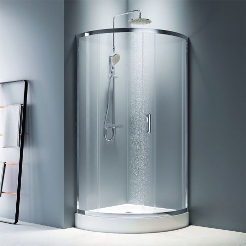 Душевой уголок Am.Pm Like W83G-315-090CT 90х90 стекло прозрачное профиль хром без поддона - фото 3