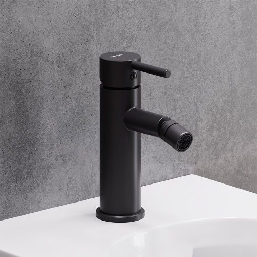 Смеситель Damixa Scandinavian Pure 360240300 на биде черный - фото 5